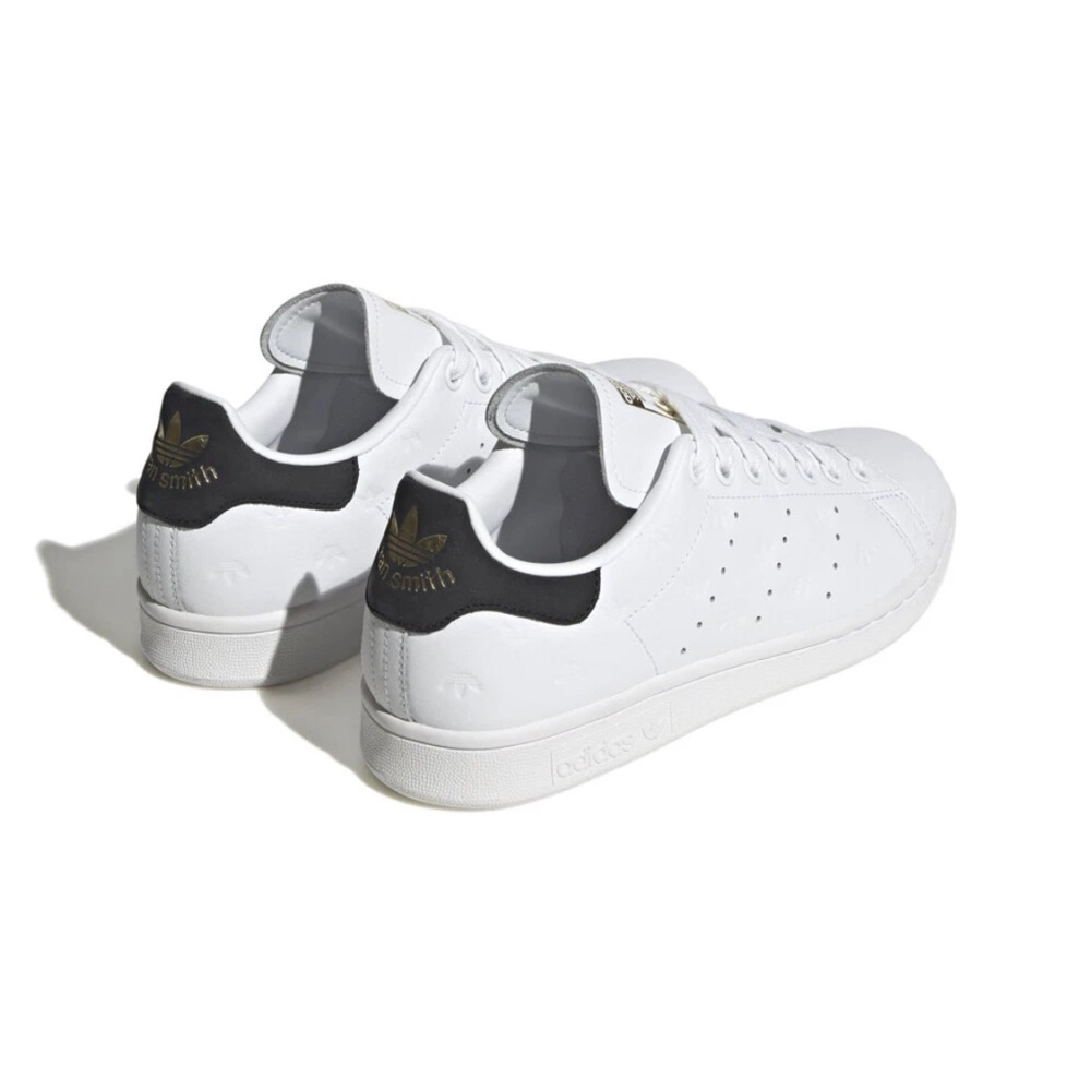 Adidas Women's Stan Smith White Leather Classic Shoes FZ6371 New in Box size 7.5 - Picture 3 of 16